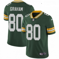 Youth Nike Green Bay Packers 80 Jimmy Graham Green Team Color Vapor Untouchable Elite Player NFL Jersey