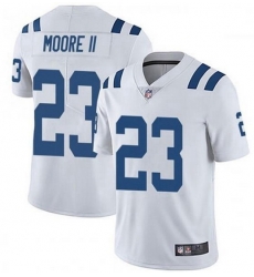 Nike Indianapolis Colts 23 Kenny Moore II White Vapor Untouchable Limited Jersey