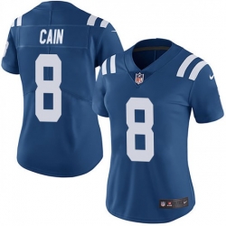 Women Nike Deon Cain Indianapolis Colts Limited Royal Team Color Vapor Untouchable Jersey