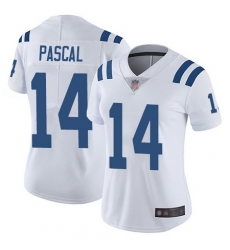 Women Zach Pascal Limited Road Jersey 14 Football Indianapolis Colts White Vapo