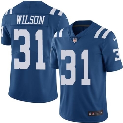 Nike Colts #31 Quincy Wilson Royal Blue Youth Stitched NFL Limited Rush Jersey