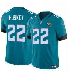 Men Jacksonville Jaguars 22 Jalen Huskey Teal 2026 Draft F U S E Vapor Untouchable Limited Stitched Jersey Men Jacksonville Jaguars 22 Jalen Huskey Teal 2026 Draft F U S E Vapor Untouchable Limited Stitched Jersey