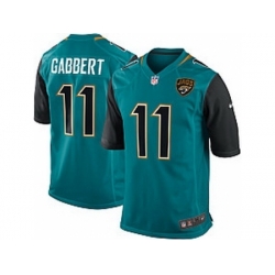 Nike Jacksonville Jaguars 11 Blaine Gabbert Green Game New NFL Jersey