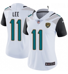 Womens Nike Jacksonville Jaguars 11 Marqise Lee White Vapor Untouchable Limited Player NFL Jersey