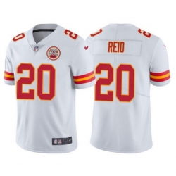 Men Kansas City Chiefs 20 Justin Reid White Vapor Untouchable Limited Stitched Jersey