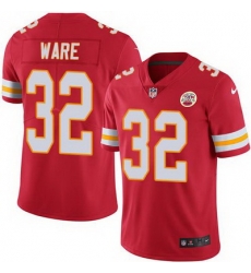 Nike Chiefs #32 Spencer Ware Red Team Color Mens Stitched NFL Vapor Untouchable Limited Jersey