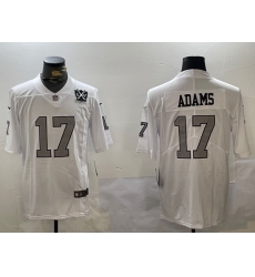 Men Las Vegas Raiders 17 Davante Adams white 2023 F U S E Vapor Untouchable Stitched Football Jersey 2