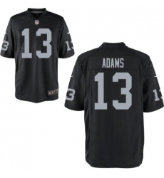 Men Los Angeles 13 Devante Adams Black Vapor Limited Jersey