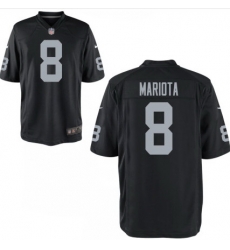 Men Raiders  238 Marcus Mariota Black Vapor Limited Jersey