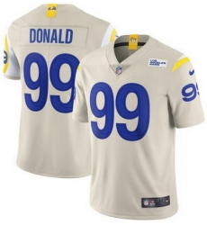 Nike Rams Aaron Donald 99  Bone 2020 New Vapor Untouchable Limited Jersey