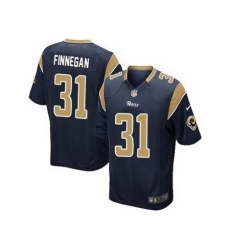 Nike St. Louis Rams 31 Cortland Finnegan Blue Game NFL Jersey