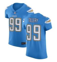 Chargers 99 Jerry Tillery Electric Blue Alternate Men Stitched Football Vapor Untouchable Elite Jersey