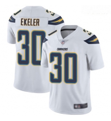 Chargers #30 Austin Ekeler White Youth Stitched Football Vapor Untouchable Limited Jersey