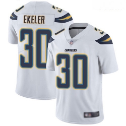Chargers #30 Austin Ekeler White Youth Stitched Football Vapor Untouchable Limited Jersey