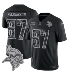 Men Minnesota Vikings 87 T J Hockenson Black F U S E 2026 Salute to Service Limited Stitched Football Jersey Men Minnesota Vikings 87 T J Hockenson Black F U S E 2026 Salute to Service Limited Stitched Football Jersey