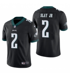 Men Philadelphia Eagles 2 Darius Slay Jr  Black Vapor Limited Jersey