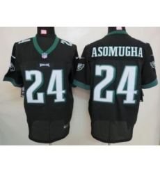 Nike Philadelphia Eagles 24 Nnamdi Asomugha black Elite NFL Jersey