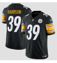 Men Pittsburgh Steelers 39 Malik Harrison Black 2026 F U S E Vapor Limited Stitched Football Jersey Men Pittsburgh Steelers 39 Malik Harrison Black 2026 F U S E Vapor Limited Stitched Football Jersey