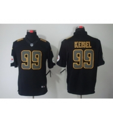 Nike Pittsburgh Steelers 99 Brett Keisel Black Limited Impact NFL Jersey