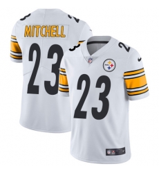 Nike Steelers #23 Mike Mitchell White Mens Stitched NFL Vapor Untouchable Limited Jersey