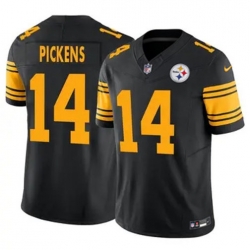 Youth Pittsburgh Steelers 14 George Pickens Rush Vapor Untouchable Limited Stitched Jersey