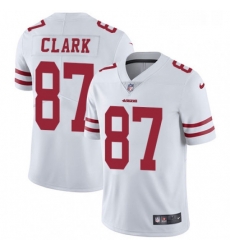 Youth Nike San Francisco 49ers 87 Dwight Clark White Vapor Untouchable Limited Player NFL Jersey