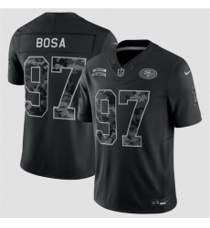 Youth San Francisco 49ers 97 Nick Bosa Black 2026 Salute to Service Limited Stitched Football Jersey Youth San Francisco 49ers 97 Nick Bosa Black 2026 Salute to Service Limited Stitched Football Jersey