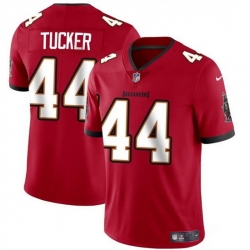 Men Tampa Bay Buccaneers 44 Sean Tucker Red Vapor Limited Stitched Jersey