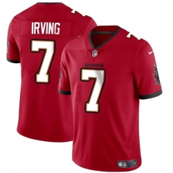 Men Tampa Bay Buccaneers 7 Bucky Irving Red Vapor Limited Stitched Jersey