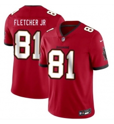 Men Tampa Bay Buccaneers 81 Kenny Fletcher Jr Red 2026 Draft Vapor Limited Stitched Jersey Men Tampa Bay Buccaneers 81 Kenny Fletcher Jr Red 2026 Draft Vapor Limited Stitched Jersey
