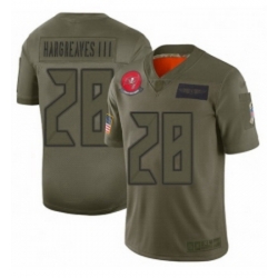 Youth Tampa Bay Buccaneers 28 Vernon Hargreaves III Limited Camo 2019 Salute to Service Football Jersey