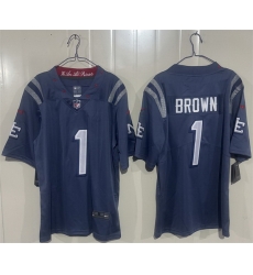 Men New England Patriots 1 A J Brown Blue 2025 F U S E Rivalries Vapor Limited Stitched Football Jersey Men New England Patriots 1 A J Brown Blue 2025 F U S E Rivalries Vapor Limited Stitched Football Jersey