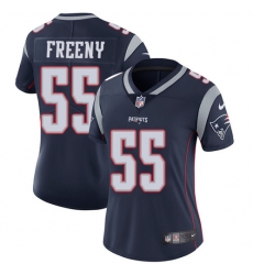 Women Nike New England Patriots #55 Jonathan Freeny Navy Blue Elite Jersey