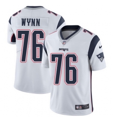 Nike Patriots #76 Isaiah Wynn White Youth Stitched NFL Vapor Untouchable Limited Jersey