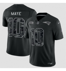 Youth New England Patriots 10 Drake Maye Black 2026 Salute to Service Limited Stitched Football Jersey Youth New England Patriots 10 Drake Maye Black 2026 Salute to Service Limited Stitched Football Jersey