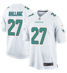 Kalen Ballage Miami Dolphins men Game Nike Jersey White