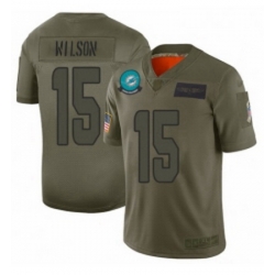 Womens Miami Dolphins 15 Albert Wilson Limited Camo 2019 Salute to Service Football Jersey