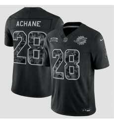 Youth Miami Dolphins De%%E2%%80%%99Von Achane Black 2026 Salute to Service Limited Stitched Football Jersey Youth Miami Dolphins De%%E2%%80%%99Von Achane Black 2026 Salute to Service Limited Stitched Football Jersey