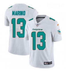 Youth Nike Miami Dolphins 13 Dan Marino Elite White NFL Jersey