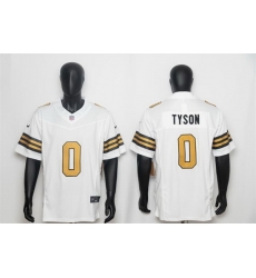 Men New Orleans Saints 0 Jordyn Tyson White F U S E Color Rush Limited Stitched NFL Jersey Men New Orleans Saints 0 Jordyn Tyson White F U S E Color Rush Limited Stitched NFL Jersey