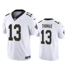 Men New Orleans Saints 13 Michael Thomas White 2023 F U S E  Vapor Untouchable Limited Stitched Jersey