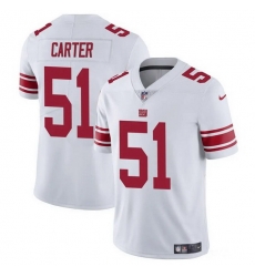 Men New York Giants 51 Abdul Carter White 2025 Vapor Untouchable Limited Stitched Jersey Men New York Giants 51 Abdul Carter White 2025 Vapor Untouchable Limited Stitched Jersey
