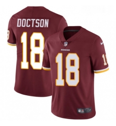 Youth Nike Washington Redskins 18 Josh Doctson Burgundy Red Team Color Vapor Untouchable Limited Player NFL Jersey