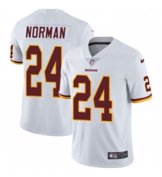 Youth Nike Washington Redskins 24 Josh Norman White Vapor Untouchable Limited Player NFL Jersey