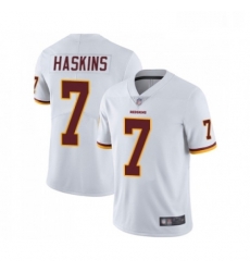 Youth Washington Redskins 7 Dwayne Haskins White Vapor Untouchable Limited Player Football Jersey