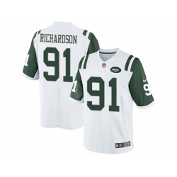 Nike New York Jets 91 Sheldon Richardson White Limited NFL Jersey