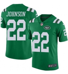 Nike Jets #22 Trumaine Johnson Green Youth Stitched NFL Limited Rush Jersey