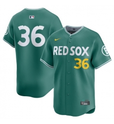 Men Boston Red Sox 11 Rafael Devers Cream Gothic Vapor Limited Stitched Baseball Jersey