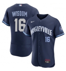 Youth Patrick Wisdom Cubs Wrigleyville Jersey City Connect Stitche