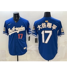 Men Los Angeles Dodgers 17 Shohei Ohtani Royal 2026 Gold Collection 9x B2B Champs Patch Stitched Baseball Jersey 003 Men Los Angeles Dodgers 17 Shohei Ohtani Royal 2026 Gold Collection 9x B2B Champs Patch Stitched Baseball Jersey 003